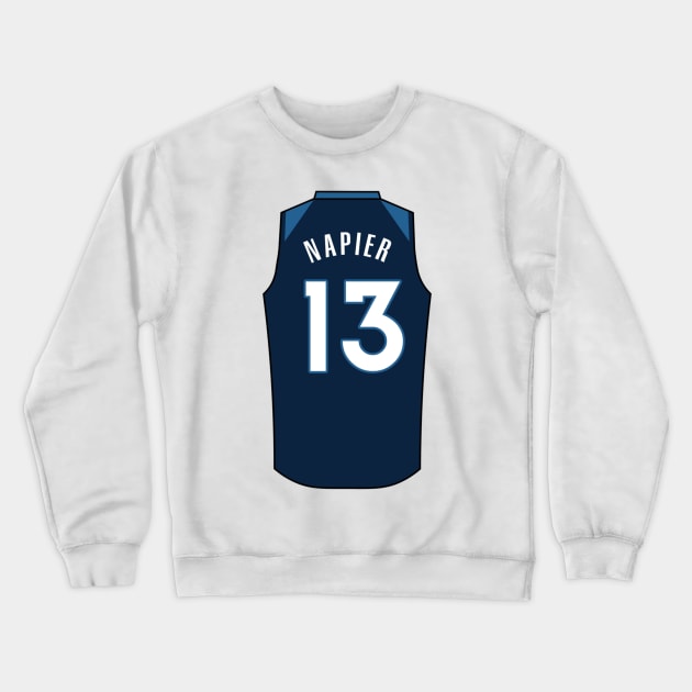 Shabazz Napier Jersey Crewneck Sweatshirt by Mortimermaritin